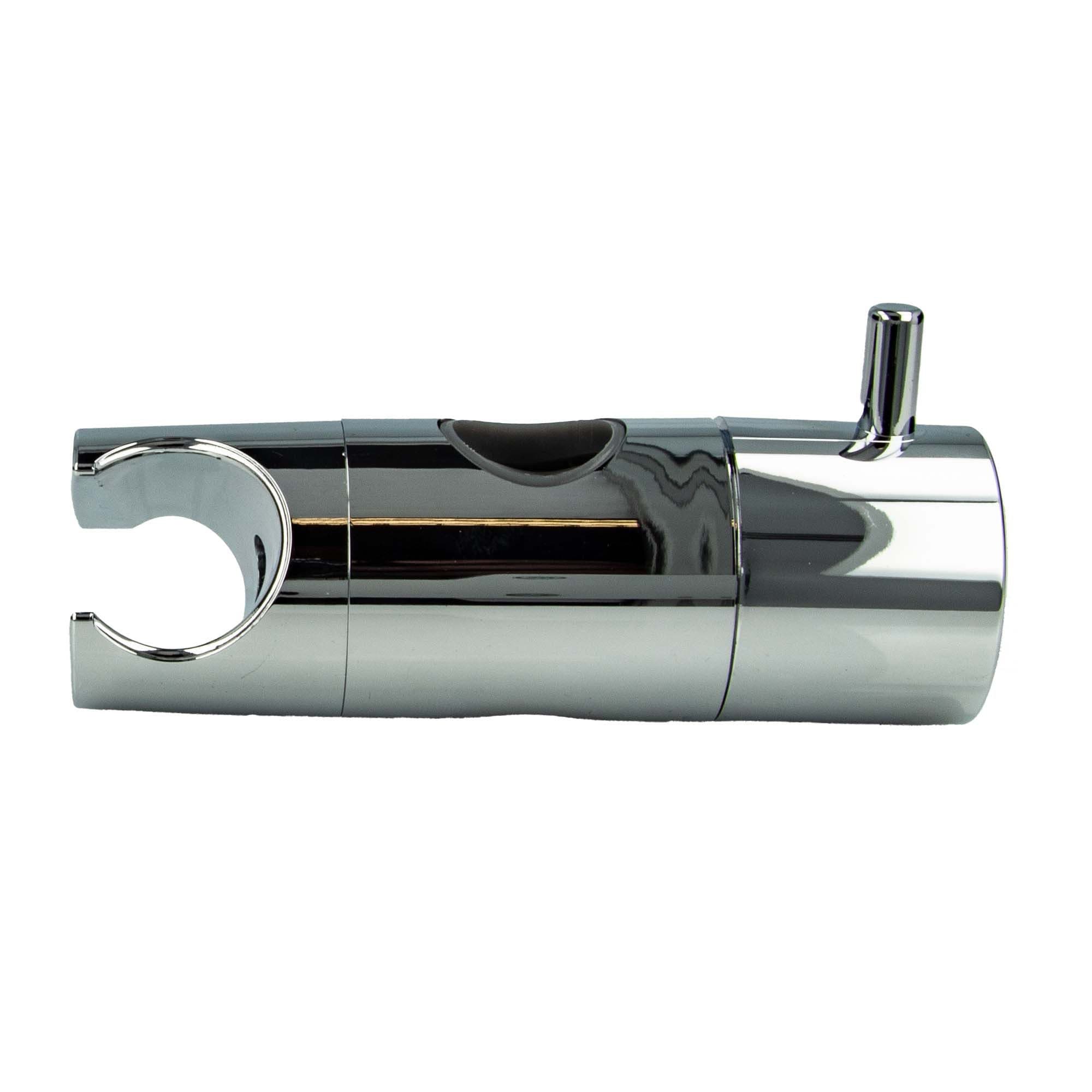 tecuro Brausehalter Design für Wandstange Ø 18-25 mm Silber - Bild 2