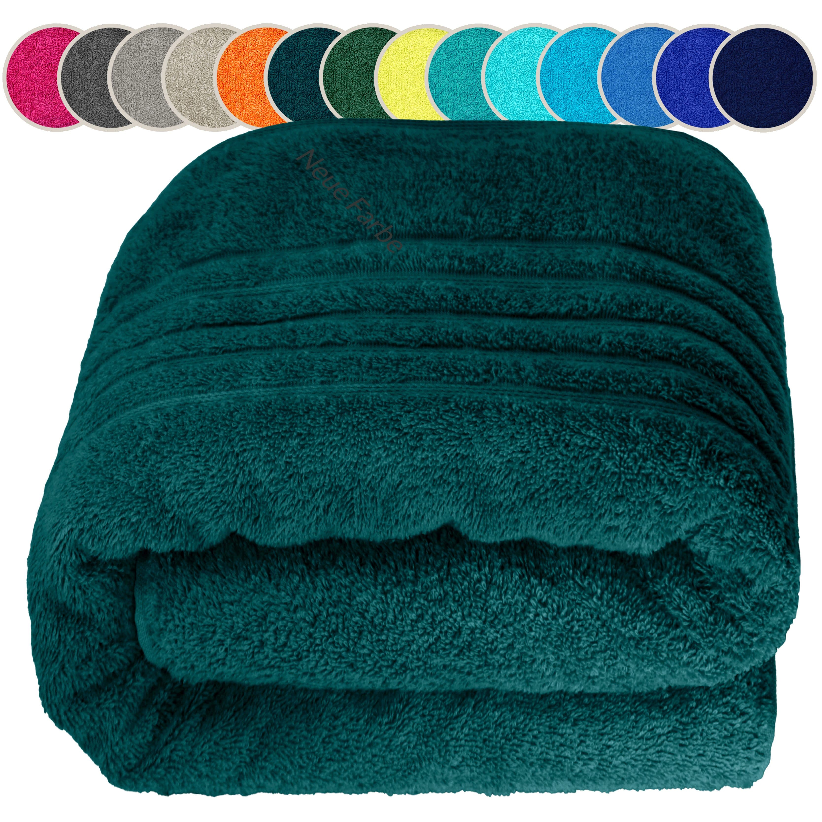 Lashuma Saunatuch XXL Frottee Blau 100x200 cm - Bild 2