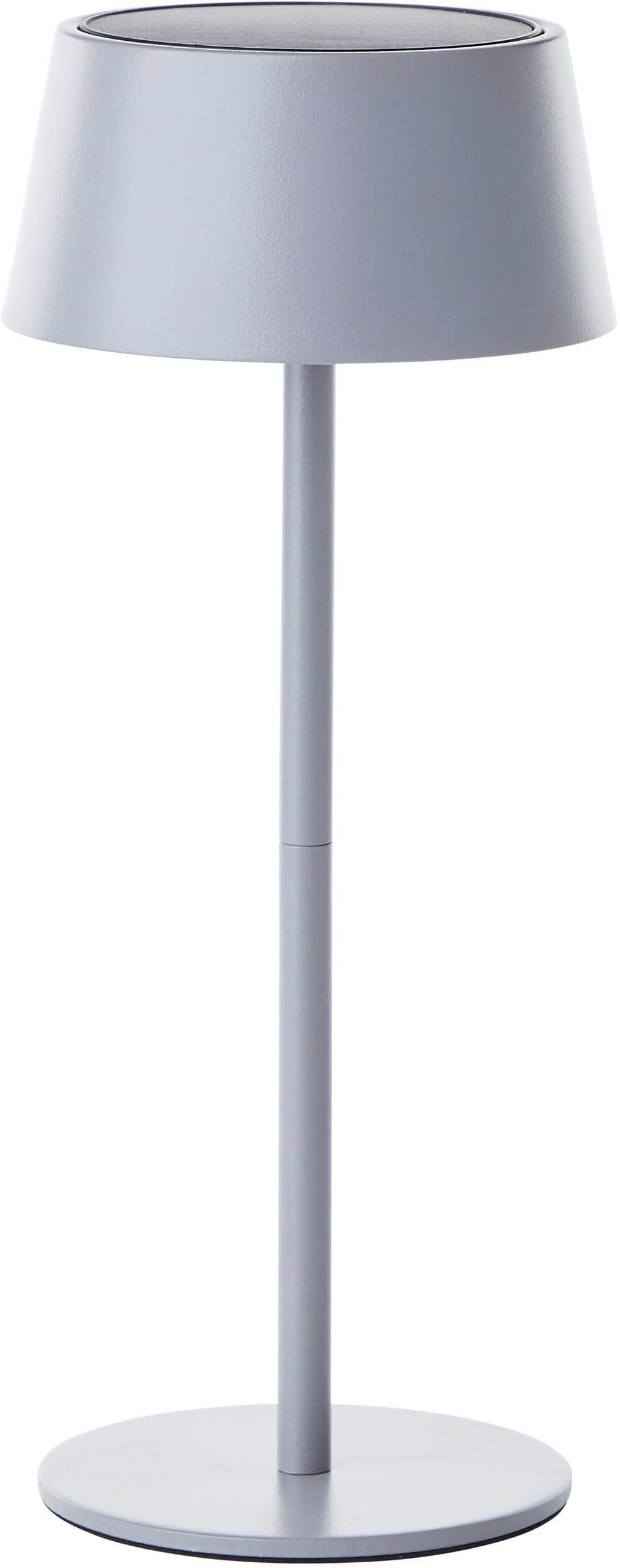 OTTO home LED Außen-Tischleuchte Ocki Grau Matt Solar USB Dimmbar - Bild 2