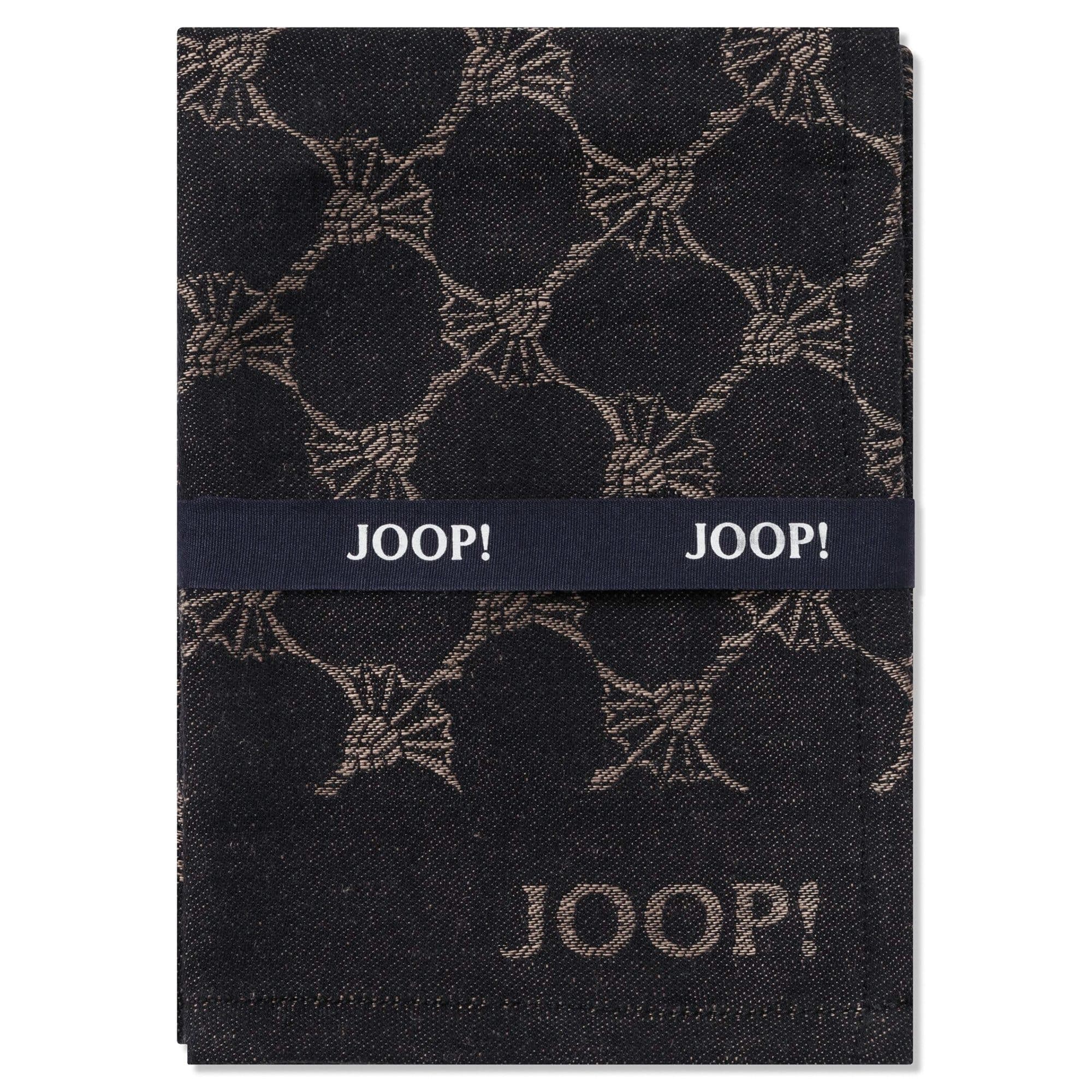Joop! Geschirrtuch Cuisine Schwarz 50x70 cm Oeko-Tex® Standard 100