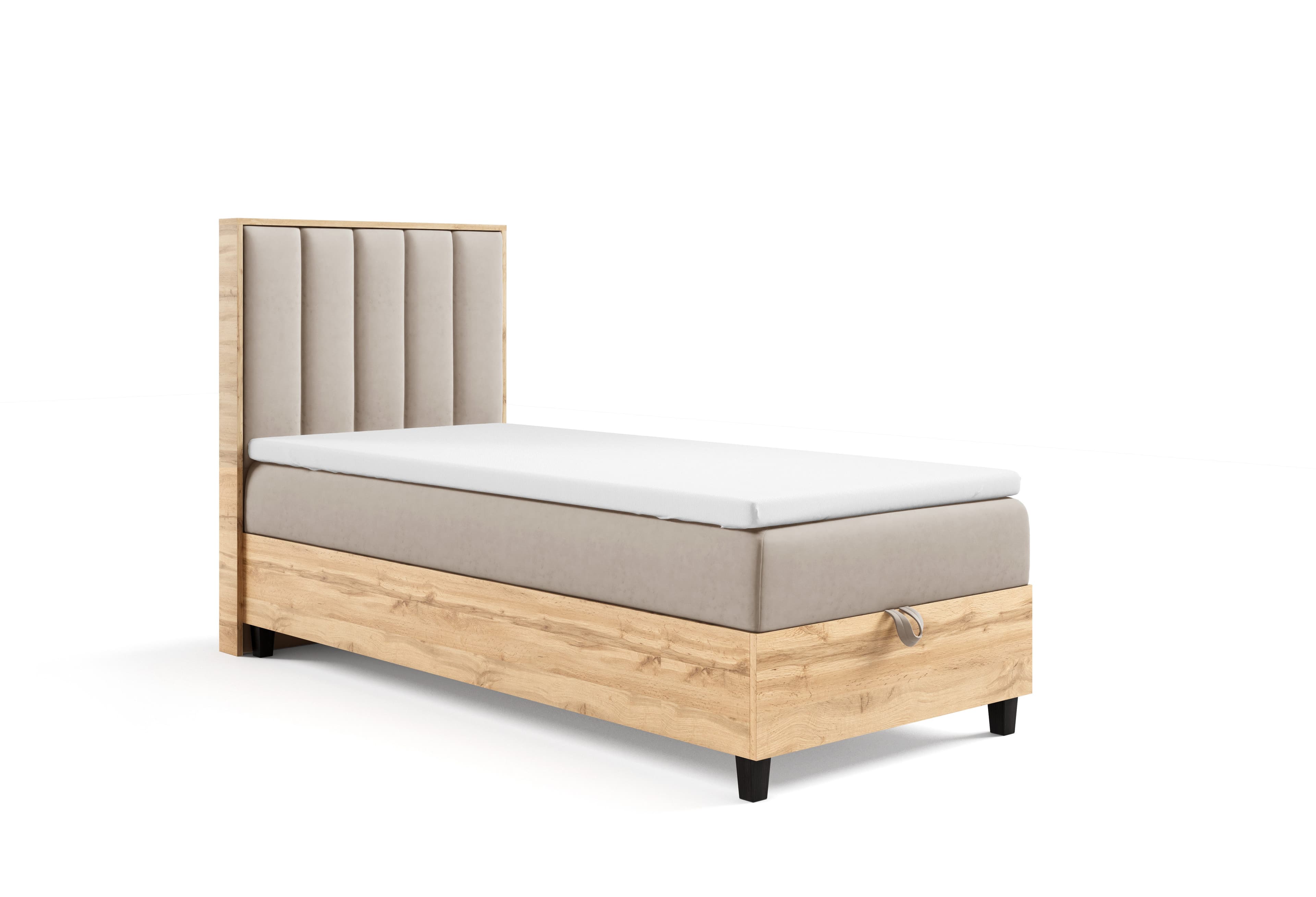 Best for Home Boxspringbett Trinity K-10 mit Bettkasten & Topper Beige - Bild 2