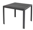 LEX Gartentisch Comfort 80x80 Nonwood Schwarz Aluminium Bild 2