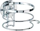 WENKO Haartrocknerhalter Turbo-Loc Edelstahl Silber Bild 2