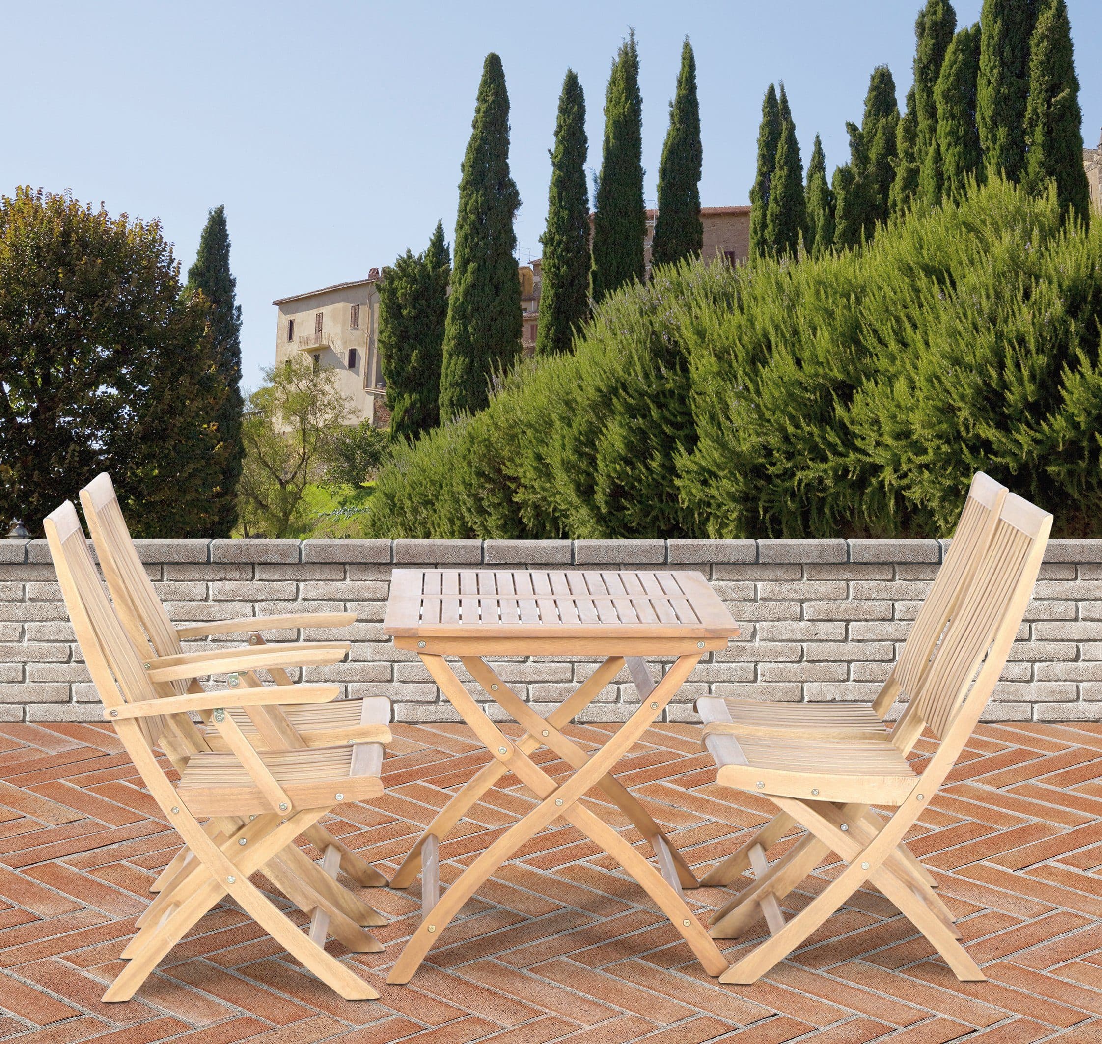 Siena Garden Gartensessel Paleros Akazienholz Klappbar - Bild 2