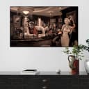 Reinders Wandbild Java Dreams Braun mit schwarzem Rahmen Bild 2