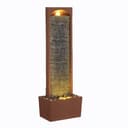 Teamson Home Gartenbrunnen LED Rot 84 cm Bild 2