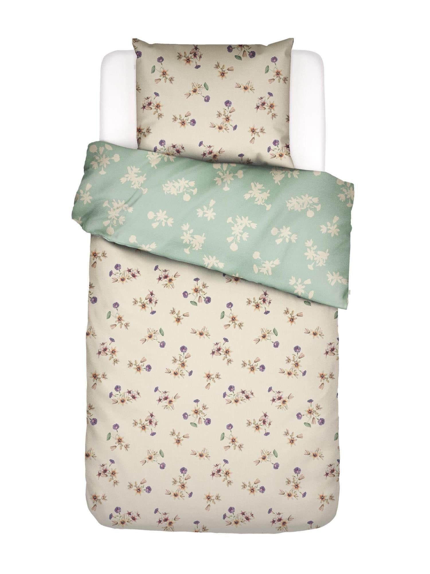 Essenza Bettwäsche Fiora Satin 2-teilig Floral Vanille - Bild 2