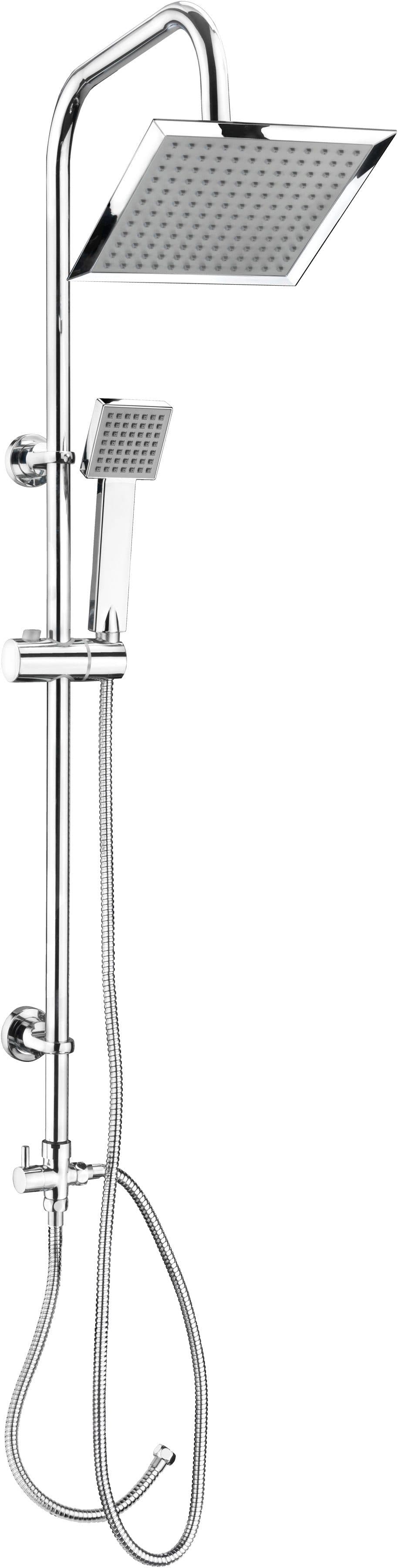 CORNAT Duschsystem Carballo Eckig Chromfarben - Bild 2
