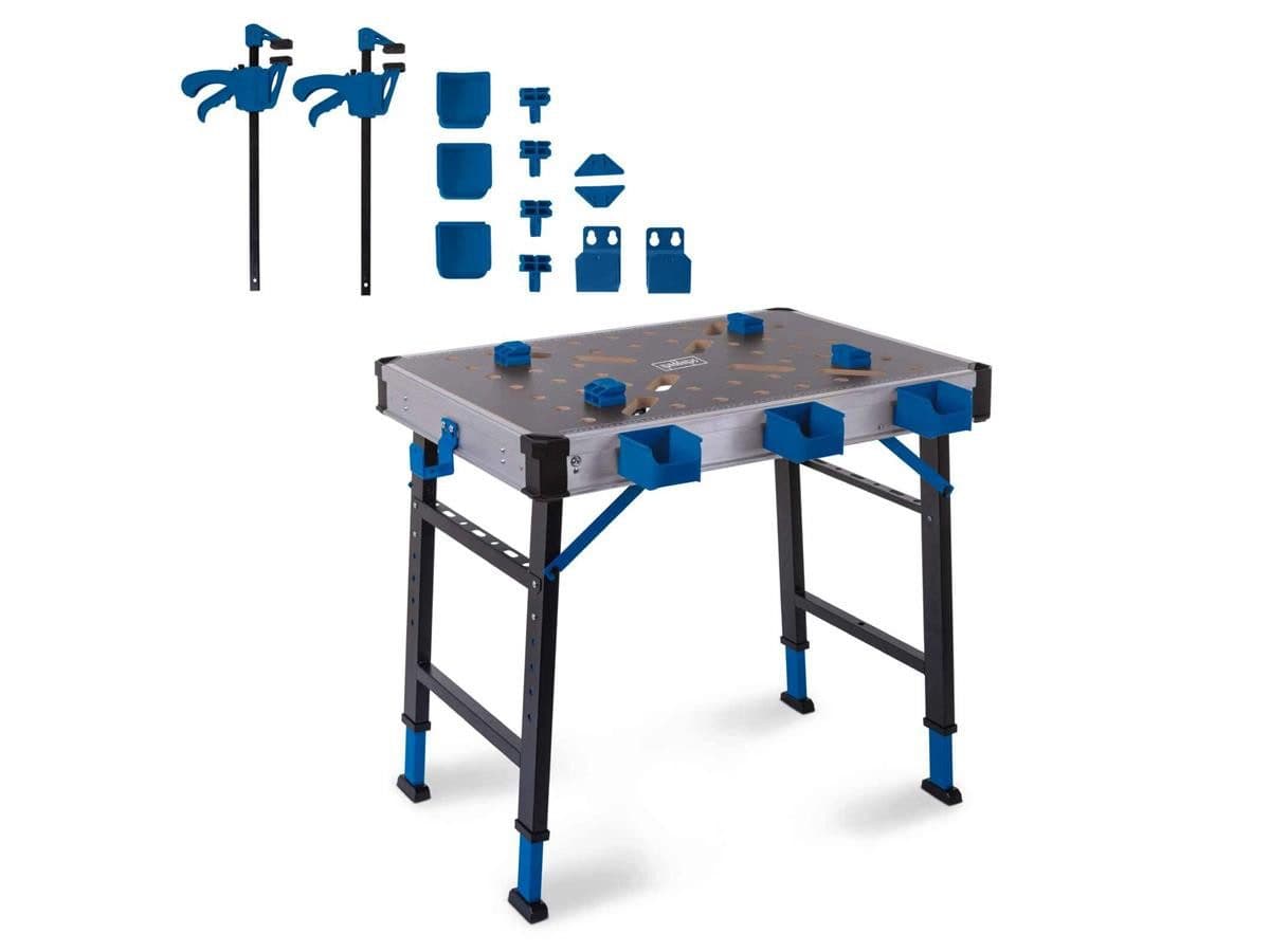 Scheppach Werkbank MWB150 Set 5-fach verstellbar Traglast 450kg klappbar - Bild 2