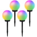 GreenBlue LED Solarleuchte RGB Gartenlampe Kugel 25 cm Bild 2