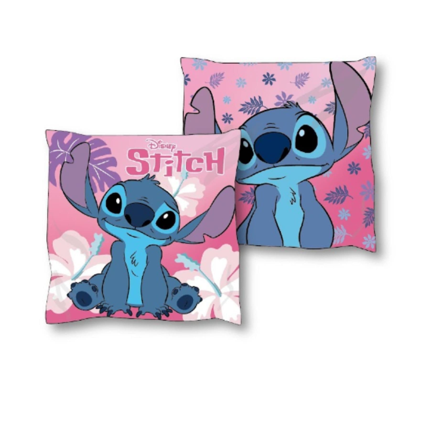 Lilo & Stitch Dekokissen Rosa 38x38 cm Disney Motiv