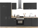 OPTIFIT Küchenzeile Iver 300cm mit Hanseatic Geräten und Kühlschrank Bild 2