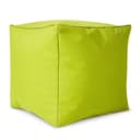 Green Bean Sitzsack-Hocker Pouf Cube Hellgrün Bild 2