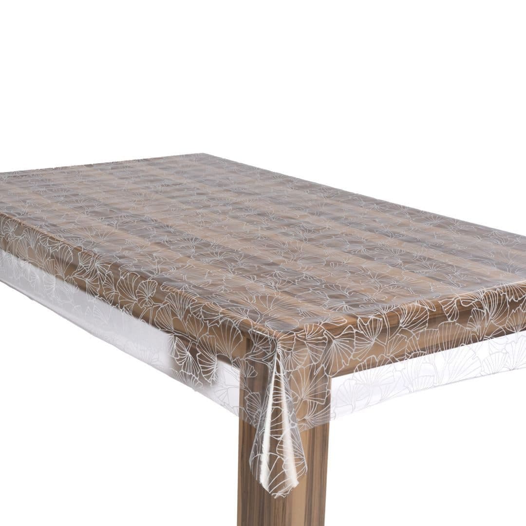 laro Tischdecke Premium Line Transparent Ginko PVC - Bild 2