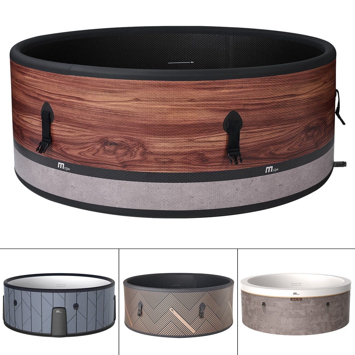 BRAST MSpa Duet Eco Whirlpool 6 Personen Winterfest App-Steuerung - Bild 2