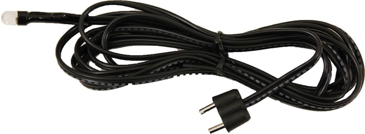 FADEDA Krippen-Zubehör mit LED und roter Lampe, Kunststoff, Weiss