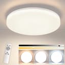 Nettlife LED Panel Deckenlampe Flach 18W Ø22CM Rund Dimmbar Fernbedienung Bild 2