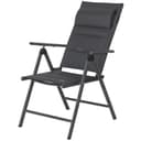 CampFeuer Klappstuhl Anthrazit 7-fach verstellbar Outdoor Gartenstuhl Bild 2