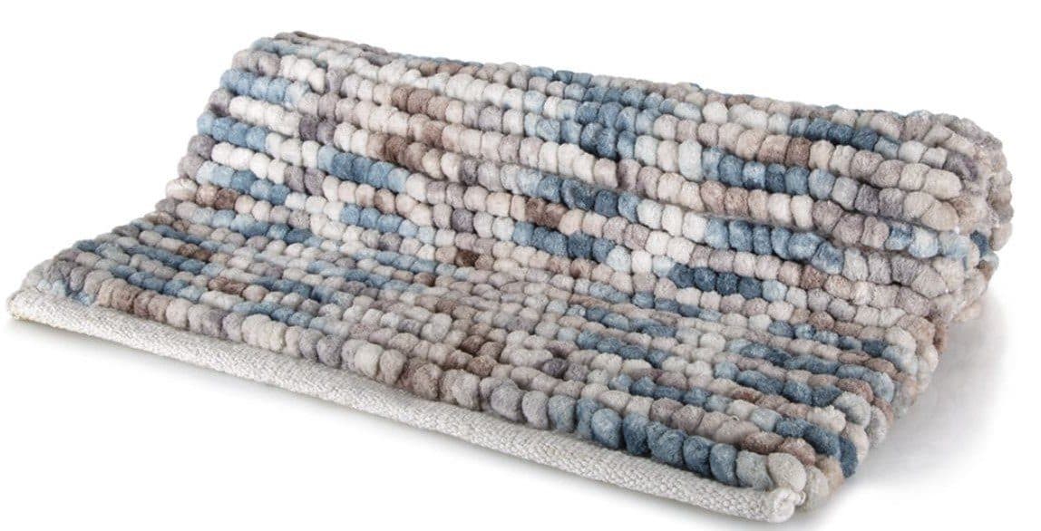 SPIRELLA Badematte KITO Grau Polyester Mikrofaser Baumwolle - Bild 2