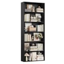 Homfa Bücherregal 180cm Standregal Büroregal Raumteiler mit 6 Fächern Bild 2