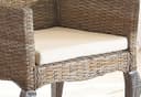 HOFMANN LIVING AND MORE Sitzkissen Beige Creme Unifarben Bild 2