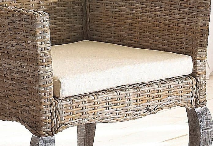 HOFMANN LIVING AND MORE Sitzkissen Beige Creme Unifarben - Bild 2