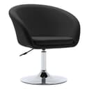 Duhome Loungesessel WY440 Schwarz Höhenverstellbar mit Armlehne Bild 2