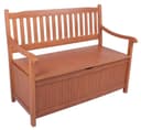 Garden Pleasure Gartenbank Houston Braun Eukalyptus 2-Sitzer Bild 2