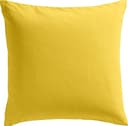 REDBEST Kissenbezug Seattle 40x40 cm Baumwolle Uni Gelb Bild 2