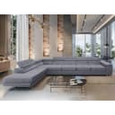 Muffo Ecksofa WILD XXL Grau mit Bettkasten und Schlaffunktion Bild 2