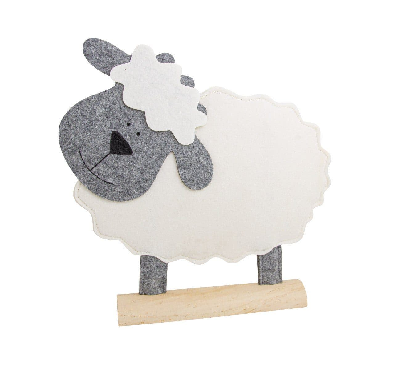 RIFFELMACHER & WEINBERGER Osterfigur Schaf Grau-Weiß