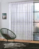 DecoHome24 Gardine Gloriosa Weiß Halbtransparent Bild 2