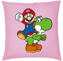 Blondie & Brownie Dekokissen Super Retro Mario Rosa Bild 2