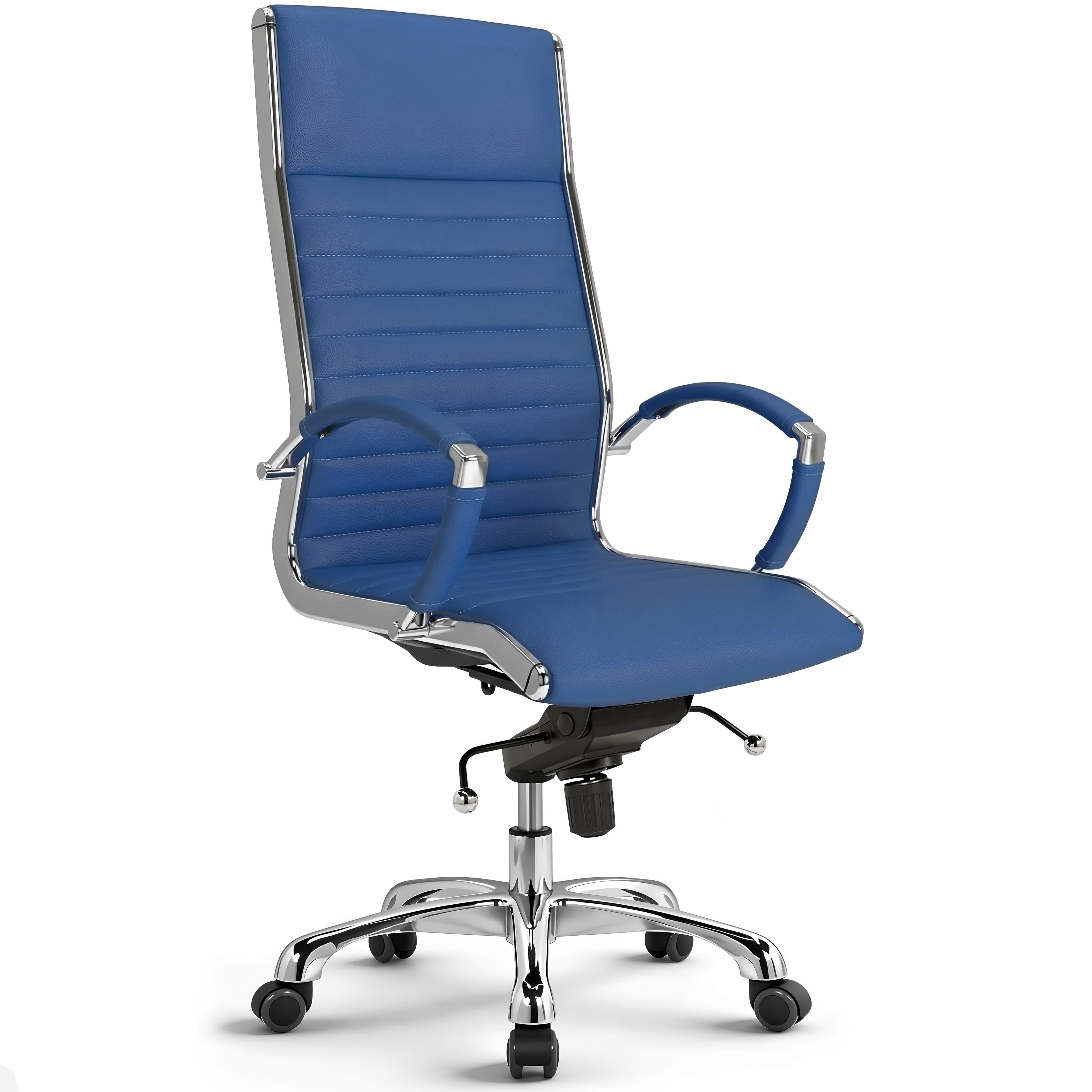 Versee Montreal Bürostuhl Leder, 150kg belastbar, ergonomisch - Bild 2