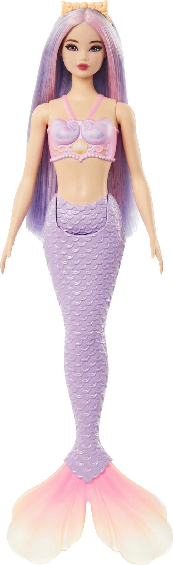 Barbie Meerjungfrauenpuppe mit lilafarbenem Haar - Bild 2