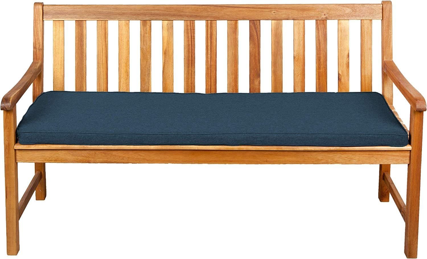 FAVRE Bankauflage Sitzkissen Blau 5cm Dicke Gartenbank