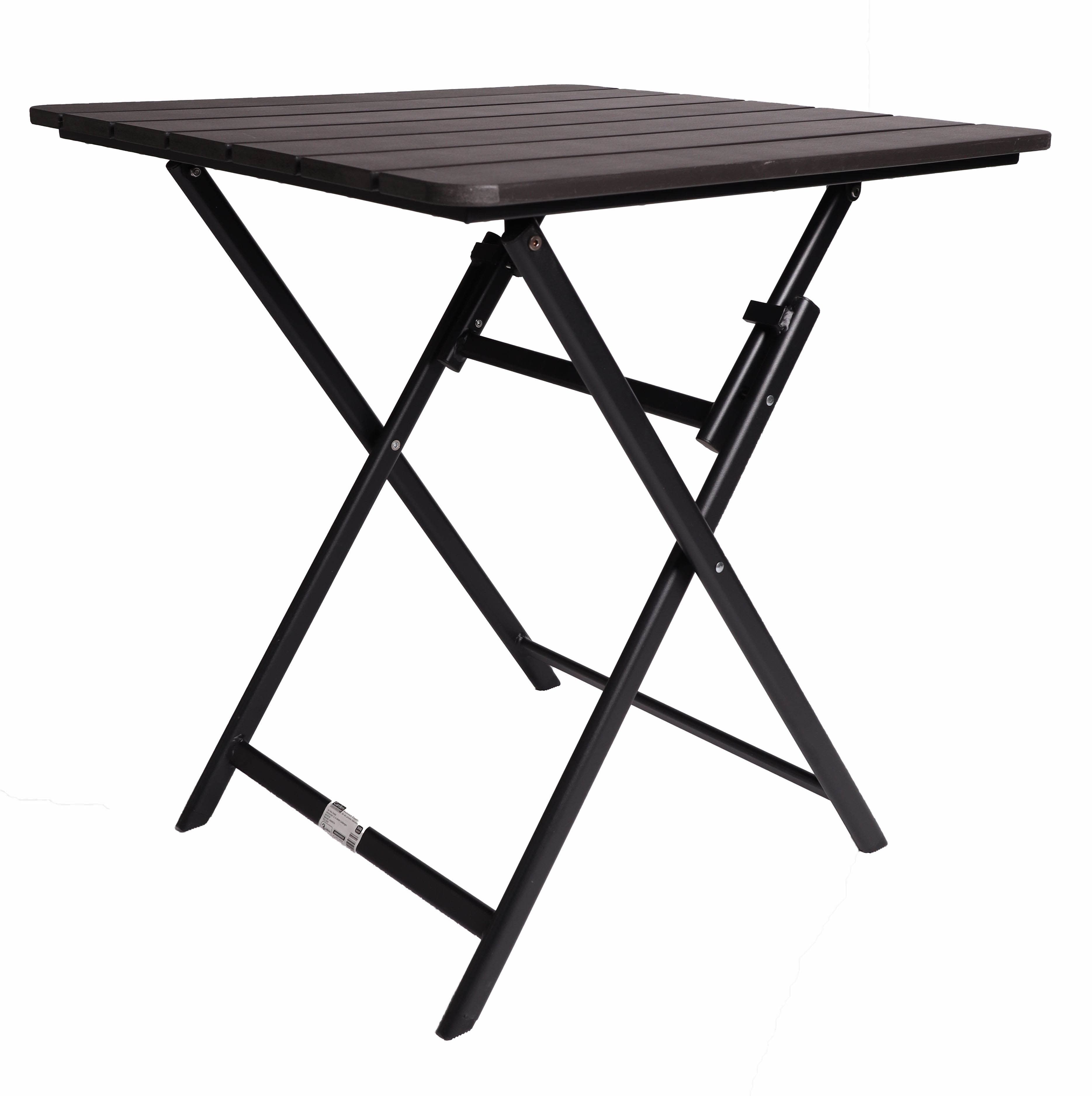 DM-Handel Klapptisch Aluminium Grau 70x70 cm - Bild 2
