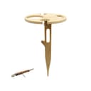 UNUS GARDEN Klapptisch Weinhalter Bambus Natur Bild 2
