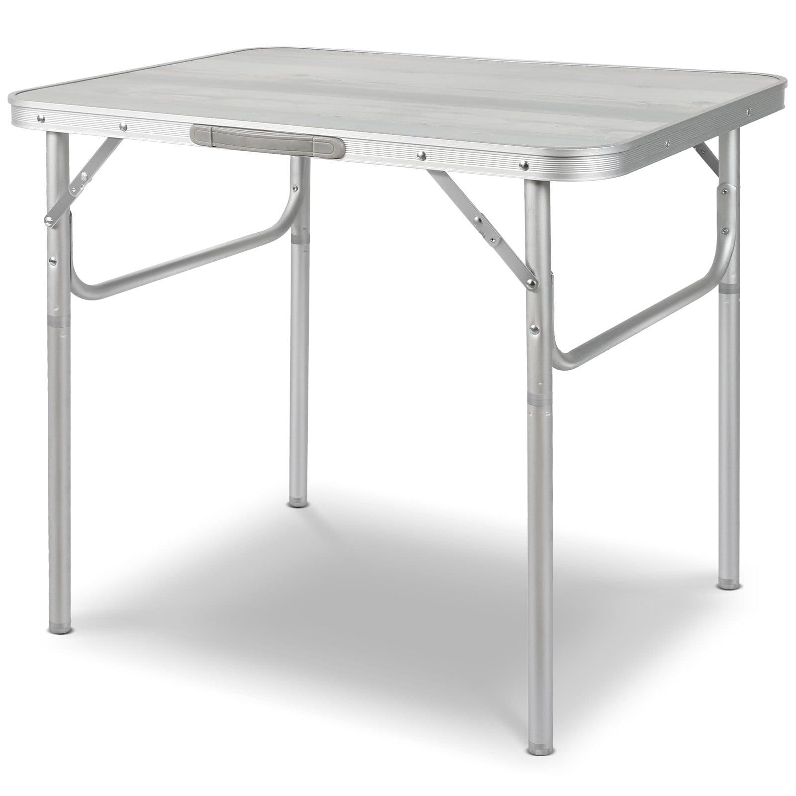 HOMECALL Campingtisch Klapptisch Aluminium Silber Höhenverstellbar - Bild 2