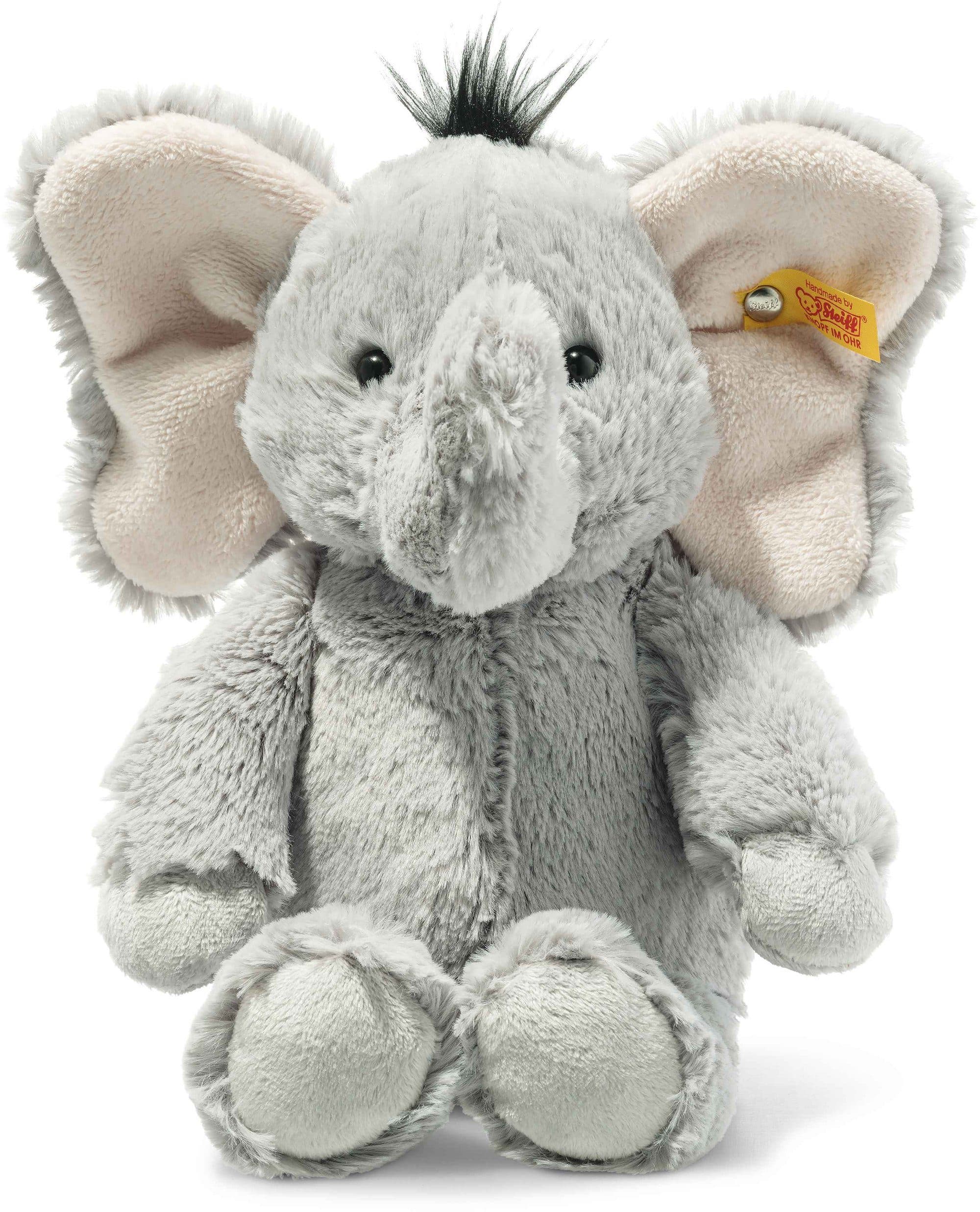 Steiff Kuscheltier Soft Cuddly Friends Ella Elefant Schwarz Grau Rosa - Bild 2