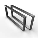 sossai® Tischgestell Couchtischkufen Anthrazit Stahl Bild 2