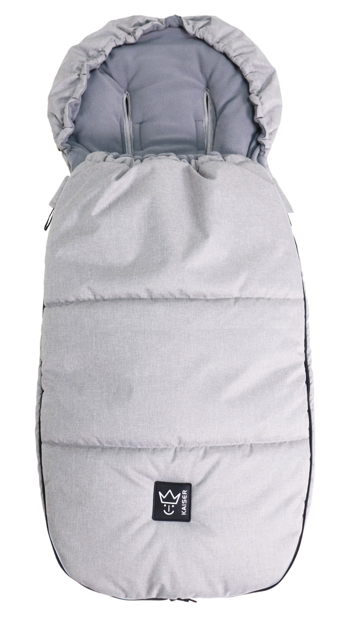 Kaiser Fußsack Lukky Universal Kinderwagen Grau Polyester - Bild 2