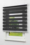 LYSEL® Doppelrollo mit Blende Schwarz blickdicht Bild 2