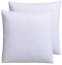 RIBECO Kopfkissen-Set Laram Weiß 80x80 cm Federn Daunen Bild 2