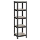 SONGMICS Standregal Küchenregal 5 Ablagen verstellbar 37x37x150 cm Bild 2