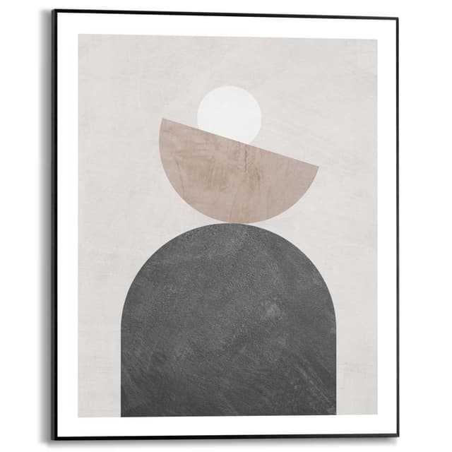 Reinders! Bild mit Rahmen Balancing Beige Wandcollage