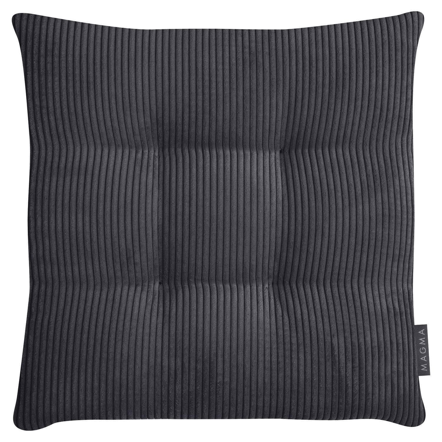 Magma Heimtex Stuhlkissen INGA Anthrazit 35x35 cm - Bild 2
