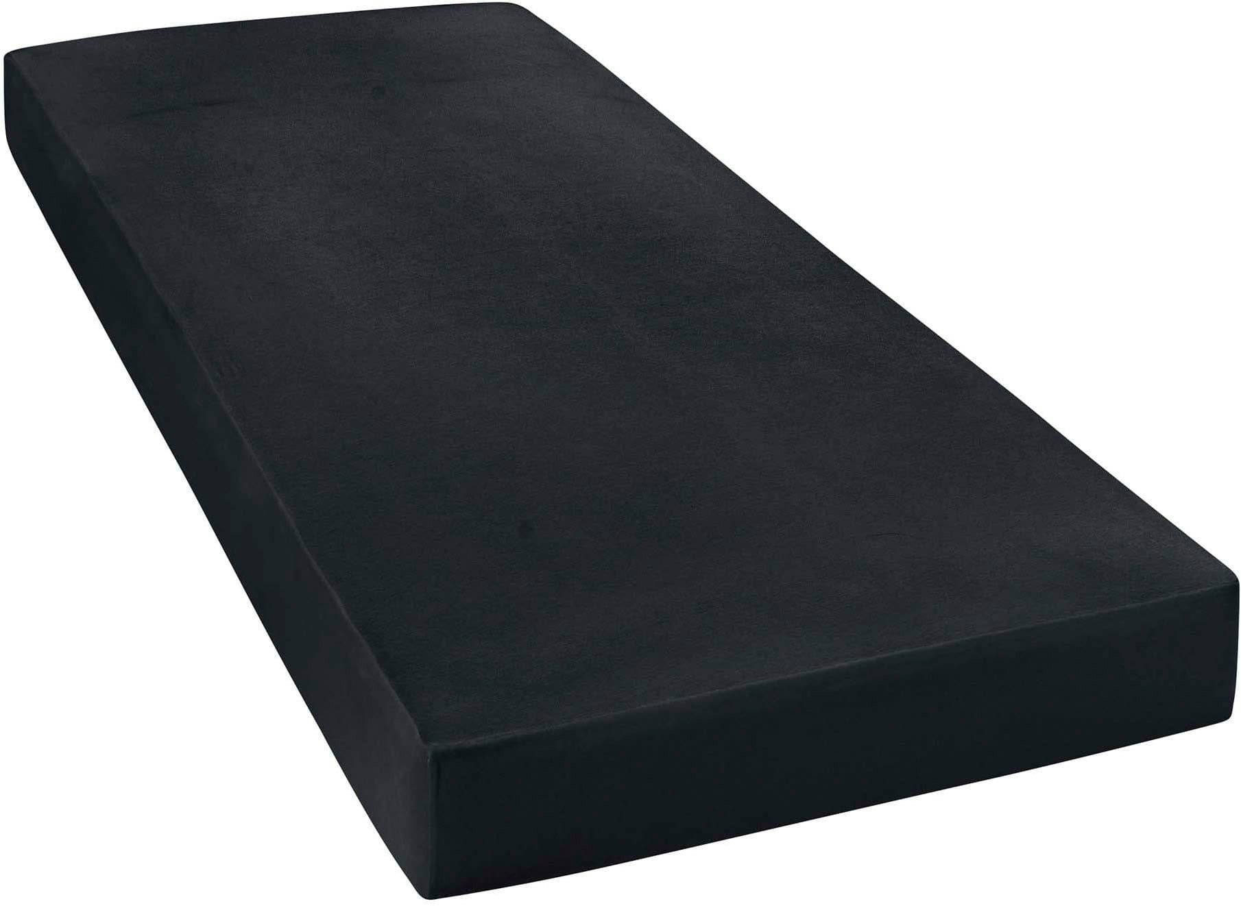 Janine Spannbettlaken ELASTIC 5002 Schwarz Jersey-Elasthan - Bild 2