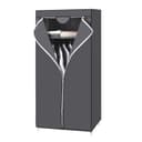 SONGMICS Stoffschrank Kleiderschrank 160cm Grau Bild 2