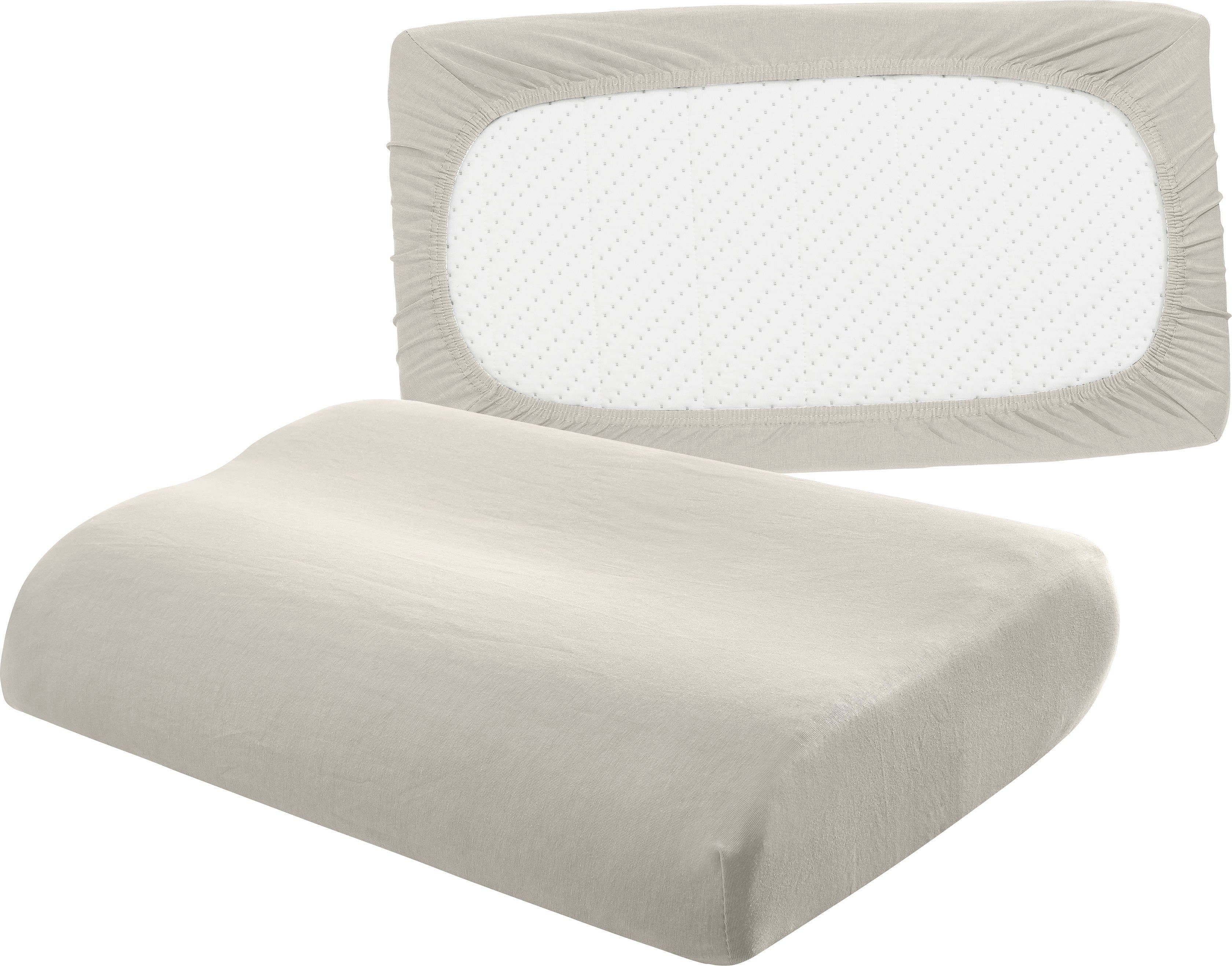 BELLANA Kissenbezug Universal Jersey Weiß Feinjersey - Bild 2